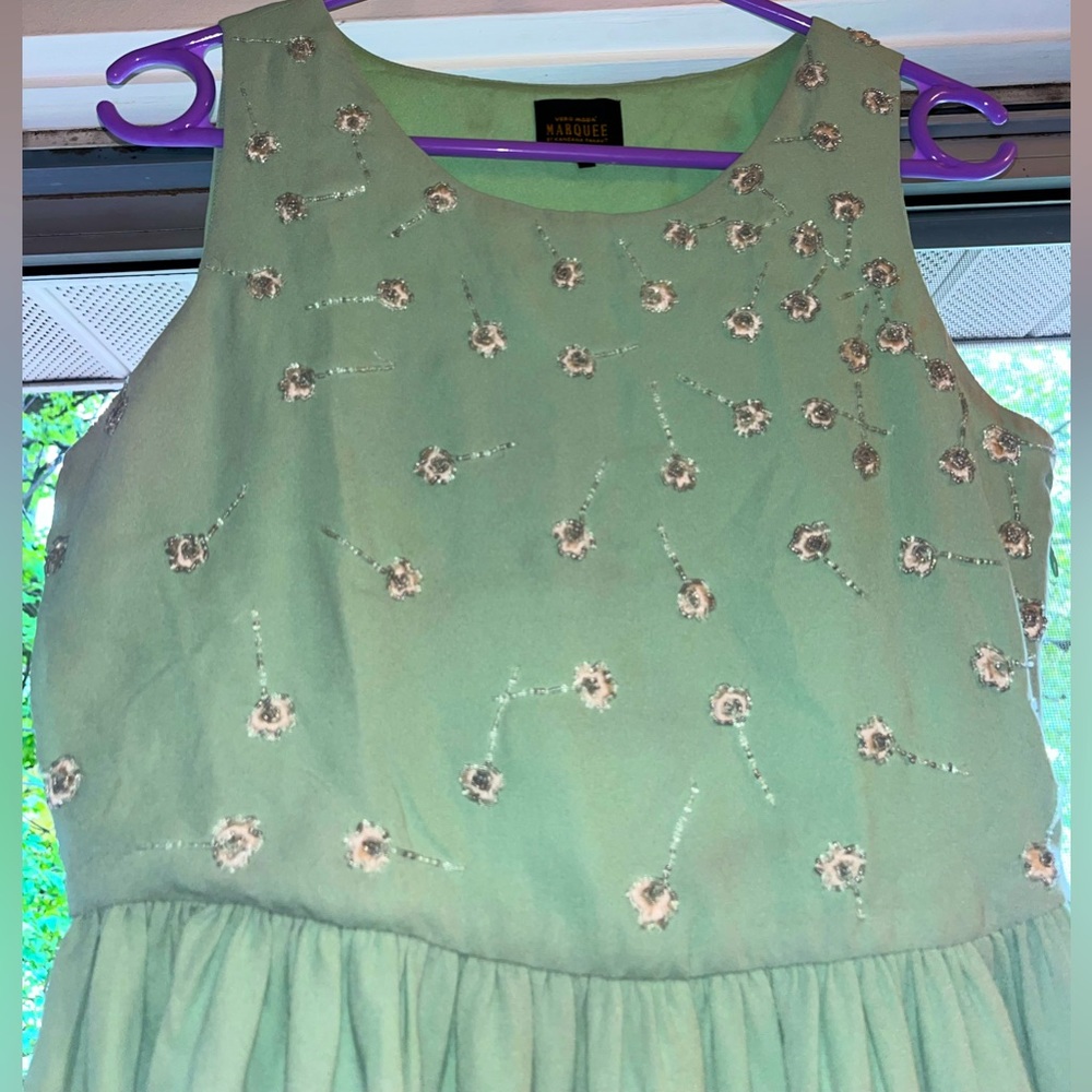 Vera Moda: hand embroidered dress, size medium, used only a few times